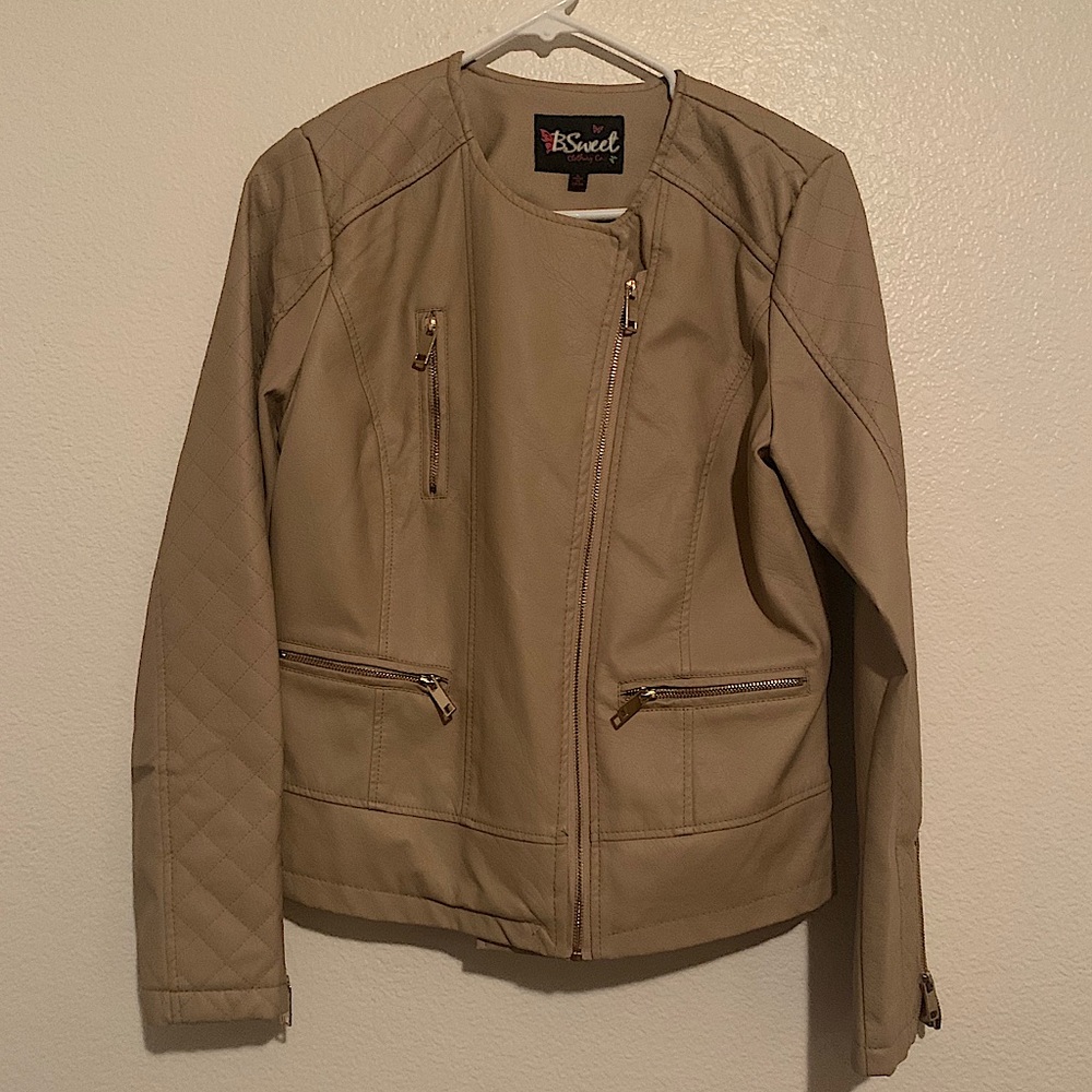 Leather jacket